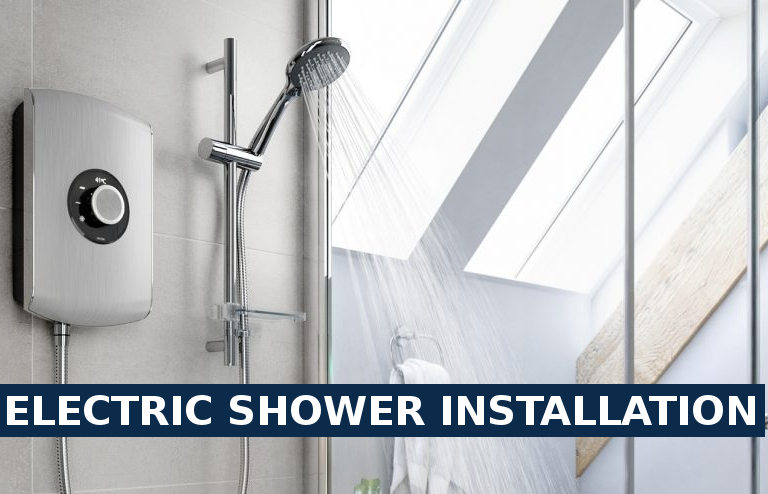 Electric shower installation Tilbury